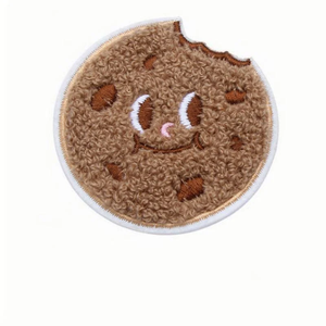 High Quality Custom 3D Embroidery Patches <b>Cute</b> <b>Bear</b> Face Design Iron On Sew On Applique Badge for Clothing Hats Bags - Product Image 3