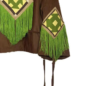 Chemise d'été décontractée pour femme, coupe ample, à manches longues, col classique, imprimé personnalisé, motif nœuds, poche plaquée, respirante - Product Image 6