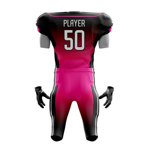Custom Team Match Uniforms Low MOQ Club Gear Supplier <b>Cheap</b> Price Printed Tackle Twill <b>Padded</b> Jersey Men American Football Wear - Product Image 2