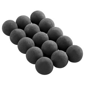 Pietre Ceramiche Rotonde da 3 Pollici, 15 Pezzi, Riutilizzabili, Decorative, per Bracieri Interni ed Esterni - Product Image 1