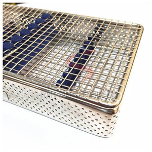 Plateau de Stérilisation Manuel Professionnel pour Cassettes Dentaires – Boîtier de Stérilisation à Ajustement Sécurisé pour Instruments en Acier Inoxydable - Product Image 6