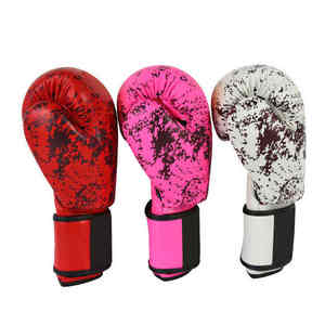 Guantes de Boxeo Unisex de Cuero Genuino de Alta Calidad, Transpirables y Resistentes, para Sparring y Entrenamiento al Aire Libre, Venta al Por Mayor - Product Image 6