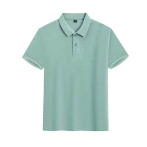 Polos para hombre al por mayor OEM, polos de golf bordados para hombre con diseño de logotipo personalizado, 100% algodón, con bolsillo, antiarrugas, 180g - Product Image 6