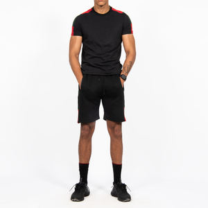 Nouvel ensemble décontracté d'été pour homme : T-shirt à manches courtes respirant et short, ensemble de survêtement uni, vêtements de marque pour homme, 2 pièces - Product Image 3