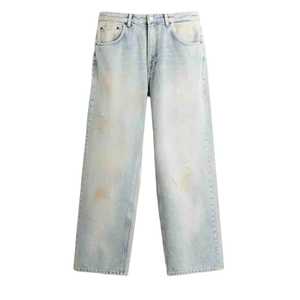 Pantalones Vaqueros de Mezclilla Modernos para Hombre, Corte Regular, Estilo Casual, Invierno, Ecológicos, Transpirables, Peso Medio, Gran Venta - Product Image 1
