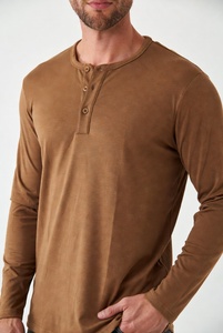 Camisa de algodón de manga larga para hombre, corte regular, con botones, estilo clásico, ropa formal - Product Image 2