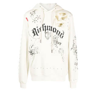 Sudadera con Capucha Unisex de Algodón 100% Impermeable, Lavado Ácido, Efecto Desgastado, Teñido Liso, Personalizada, de Alta Calidad, Estampada para Invierno - Product Image 1