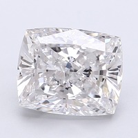 Diamant CVD modifié en taille coussin, 3,09 carats, couleur E, pureté VVS2, polissage excellent, pierre précieuse cultivée en laboratoire de qualité supérieure, pierre de haute qualité.