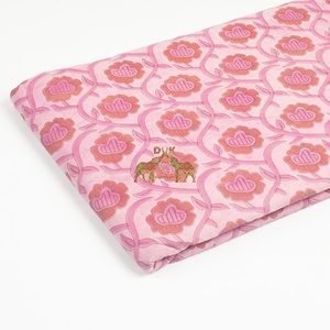 Nueva Colección de Tela de Algodón 100% Ecológica, Ligera, con Estampado Dabu, Diseño Floral, Teñido con Tintes Vegetales Naturales - Product Image 4