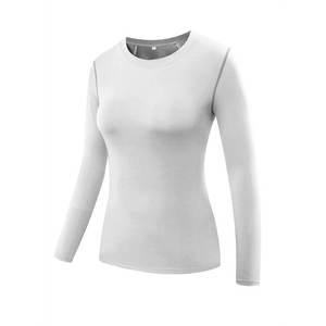 T-shirt de golf pour femme à col carré et manches courtes, personnalisable, respirant, séchage rapide, couleur sur mesure, vente en gros - Product Image 4