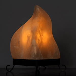 Auténticas Lámparas de Sal del Himalaya Grises, Lámparas de Mesa de Cristal Hechas a Mano Más Vendidas con Personalización de Marca, Directo de Fábrica - Product Image 5