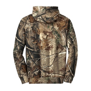 Vêtements de chasse en coton imperméable personnalisés sublimés en gros, vêtements de randonnée, de camping et de chasse, sweat-shirt camouflage avec capuche - Product Image 6