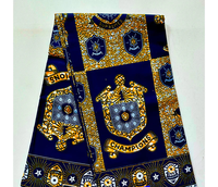 Tissu en coton imprimé africain personnalisé Ankara Kitenge Nigéria Ghana Kenya pour vêtements de mariage et d'église OEM ODM