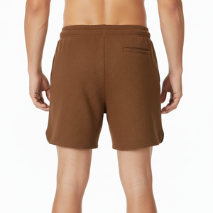 Plain Cotton <b>Polyester</b> <b>Shorts</b> Regular Fit Knee Length Breathable Soft Lightweight Activewear <b>Shorts</b> All Colors Available - Product Image 3