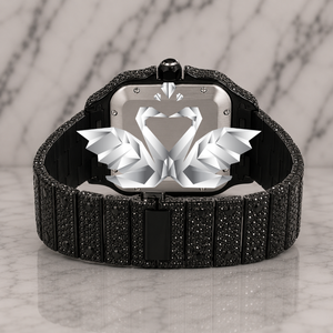 High Quality Moissanite Diamond Watch Men Full Iced Out VVS Stones Watch - Product Image 3