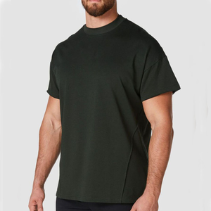 T-shirt de sport pour homme avec logo personnalisé du fabricant, respirant, séchage rapide, polyester et élasthanne, vêtements de fitness, entraînement, sport - Product Image 3