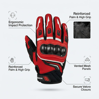 Gants de motocross et de VTT personnalisables |   Gants de cyclisme pour course tout-terrain BMX MX ATV