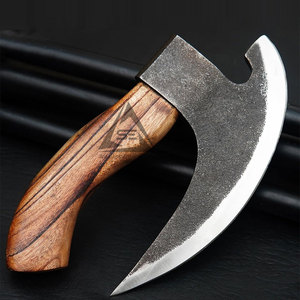 Hacha para Cortar Pizza de Alta Calidad para Uso Profesional, con Mango de Madera, Tamaño Personalizado y Hoja de Acero Inoxidable - Product Image 1