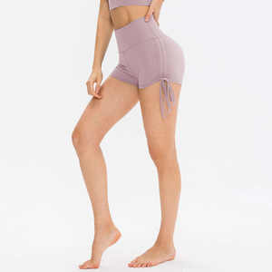 Leggings de compresión de tejido doble de poliéster y spandex, con cintura en forma de V, longitud completa y transpirables. - Product Image 3