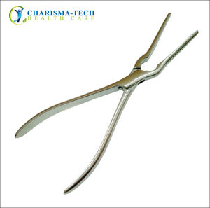 Pinzas de Alisado Premium de Acero Inoxidable Reutilizables, Curvas, para Reconstrucción Nasal Septal, Pinzas Quirúrgicas para Septum - Product Image 1