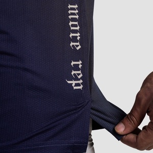 Débardeur de sport sans manches pour homme, musculation, fitness, vêtements de sport personnalisables, 100% coton respirant, coupe ajustée - Product Image 6
