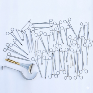 Hysterectomy Abdominal Surgery <b>Vaginal</b> Hysterectomy Instruments Set 62 pcs Stainless Steel Orthopedic Instruments - Product Image 6