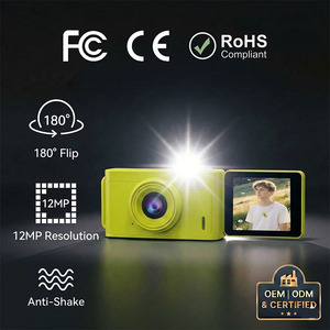 Nueva Cámara Digital Compacta Creativa para Niños X5 CCD con Pantalla HD de 1.4 Pulgadas y 12 Millones de Píxeles para Fotos y Videos - Product Image 1