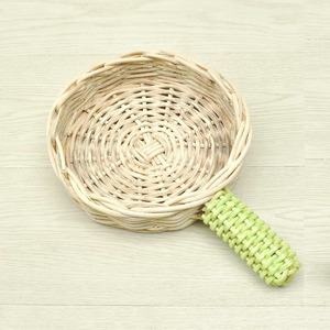 Mini pentole in rattan per giochi di ruolo, adorabile design, giocattoli da <span class=keywords><strong>cucina</strong></span> per bambini - Product Image 3