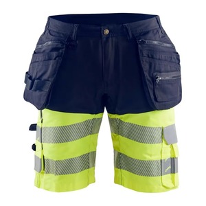 Reflective <b>Tape</b> Cargo <b>Security</b> Shorts for Men Working Construction Wear Working Shorts - Product Image 1