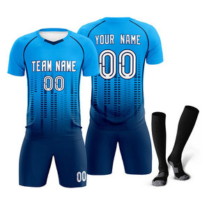 ชุดฟุตบอลสีดำชมพูแบบใหม่พร้อมโลโก้ทีมแบบกำหนดเอง ชุดฟุตบอลซับลิเมชั่นสำหรับผู้ชาย ปรับแต่งได้เต็มรูปแบบ ระบายอากาศได้ดี - Product Image 4