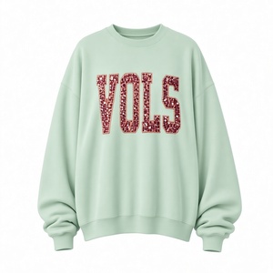 เสื้อสเวตเชิ้ตคอกลมโอเวอร์ไซส์สำหรับผู้หญิง แขนยาว ทรงหลวม สวมใส่สบาย แฟชั่นลำลองสำหรับทุกวัน - Product Image 6
