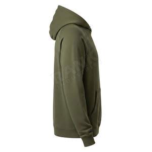 Cotton Blended Basics <b>Men</b> Hoodies For Streetwear And Casual Fashion Look <b>Men</b> Pullover Hoodies With Front <b>Pouch</b> Pocket - Product Image 5