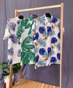 Camisa de Verano de Manga Corta con Estampado Personalizado, Corte Regular, Camisa Hawaiana Informal para Playa, Ligera para Exteriores - Product Image 6