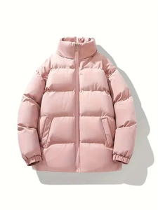 High Quality Men's Breathable Print Plus Size <b>Bubble</b> Puffer Soft Shell <b>Coat</b> Windproof Zipper Streetwear <b>Bubble</b> Jacket for Cold - Product Image 3