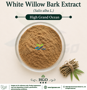 Extrait d'écorce de saule blanc (Salix alba L.) de qualité alimentaire, fourni directement par l'usine HGO, rapports d'extraction 4:1 5:1 10:1 20:1 100:1 200:1 - Product Image 1
