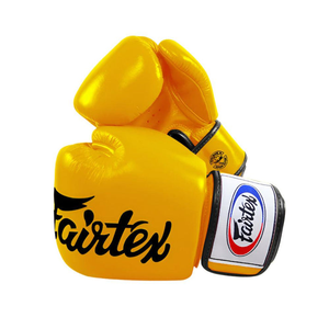 นวมชกมวย Fairtex แบบสั่งทำพิเศษ หลายสี คุณภาพพรีเมียม หนังแท้ กันน้ำ แบบผูกเชือก สำหรับฝึกซ้อมและต่อสู้ MMA - Product Image 3