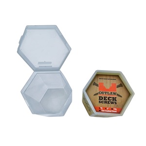 กล่องเก็บอุปกรณ์พลาสติกทรงหกเหลี่ยม LONGNEW สำหรับเก็บสกรู น็อต และโบลต์ - Product Image 3
