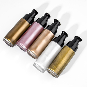 Huile illuminatrice pour le corps scintillante et chatoyante en 5 couleurs, hydratation légère, facile à appliquer, huile pour le corps chatoyante - Product Image 4