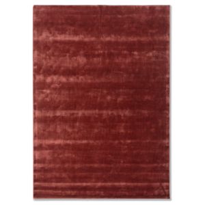 Alfombra de lujo de seda clásica de pelo largo grueso, hecha a mano, roja, lavable, antideslizante, de felpa, de alta calidad para sala de estar de hotel - Product Image 1