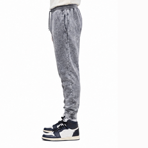 Pantalones Acid Wash de Algodón Personalizados, Estilo Vintage, Corte Relajado, Joggers Casuales, Streetwear Unisex, Proveedor Mayorista de Ropa - Product Image 2