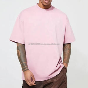 Camisetas de Franela Transpirables 100% Algodón para Hombre al Mejor Precio, Camisetas Casuales sin Cuello con Logotipo Personalizado Estampado, Tallas Grandes para Primavera - Product Image 6