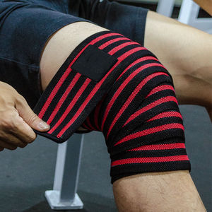 Rodilleras de neopreno de 7 mm de compresión para sentadillas y levantamiento de pesas, con MOQ bajo, soporte de alto rendimiento, el mejor protector para gimnasio. - Product Image 5