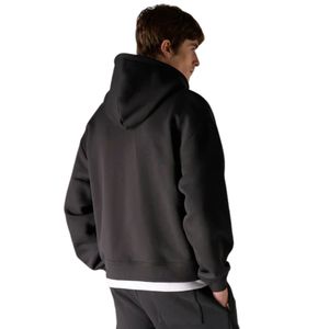 Ensemble décontracté pour homme : sweat à capuche zippé épais et pantalon de jogging en coton doux, style streetwear, noir, ensemble de vêtements de sport tendance - Product Image 5