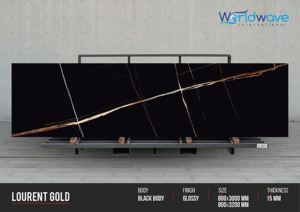 Export Quality Porcelain Slab Tiles 80x240 80x300 80x320 Luxury <b>Interior</b> Exterior Surface Supplier Porcelain Big Slab Supplier - Product Image 2