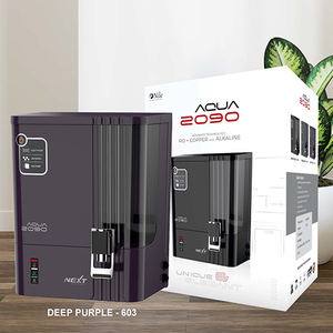 603สีม่วงเข้มระบบรีเวิร์สออสโมซิส-ประเภทการติดตั้ง: ติดผนังสีม่วงเข้มเครื่องกรองน้ำสำหรับ2090น้ำเกรดอาหารแบบ LED - Product Image 6