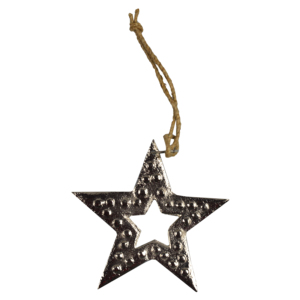 Plated Finishing Hanging <b>Star</b> Shiny Design With Metal Home Decor Christmas <b>Tree</b> Decor <b>for</b> Hanging Design - Product Image 1