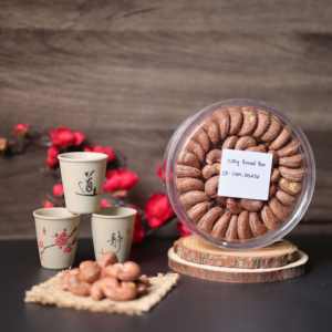 500g de noix de cajou bio vietnamiennes torréfiées et déshydratées de qualité supérieure, en boîte ronde - Produites et emballées par notre usine W180 - Product Image 2