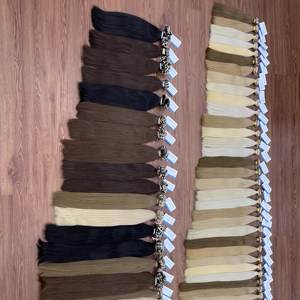 Cabello Liso en Tiras al por Mayor, Cabello Humano Remy Vietnamita, Textura Natural, Acabado Suave, Ligero y Cómodo, Doble Trama a Máquina - Product Image 3