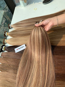 Extensiones de Cabello Virgen Pre-Adheridas, Teñidas, Lisas, Onduladas, Rizadas, de un Solo Donante, Marca Nasa, Precio de Fábrica Vietnam - Product Image 4