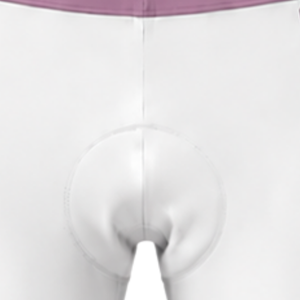 White Mauve Purple <b>Padded</b> <b>Cycling</b> <b>Shorts</b> Breathable Quick Dry Stretch Road Bike Racing Training Performance Bicycle Sportswear - Product Image 6